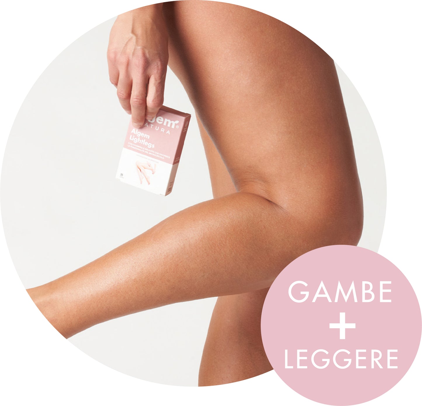 Algem Lightlegs gambe gonfie e pesanti.