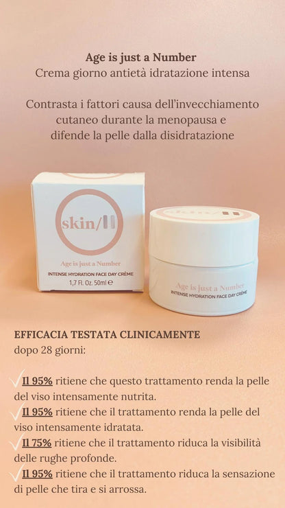 Age is just a Number CREMA VISO GIORNO